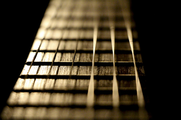 Guitar strings - Photo, Image