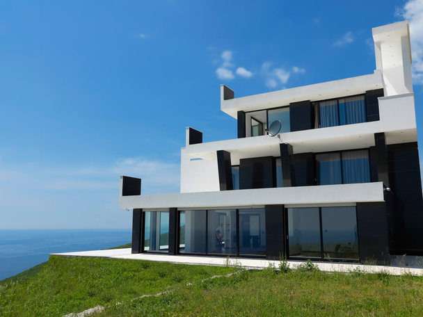 Contemporary house modern villa - Photo, Image