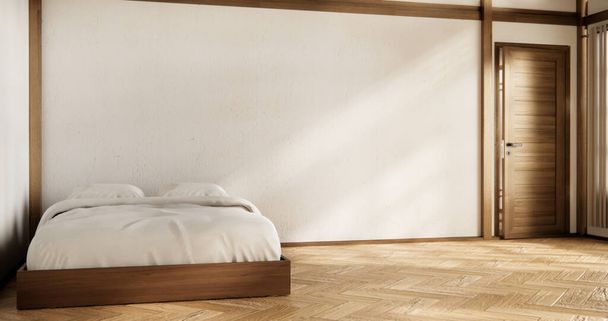 Interior Luxury modern Japanese style bedroom mock up, Designing the most beautiful. - Foto, Bild
