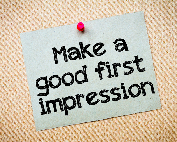 Make a first good impression - Photo, Image
