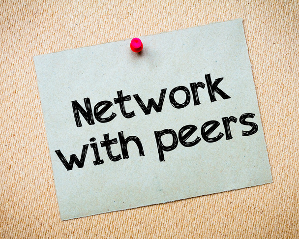 Network with peers - Photo, Image