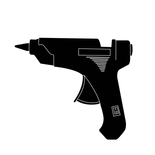 Клей піктограма пістолета Векторна ілюстрація символ дизайн - Вектор, зображення