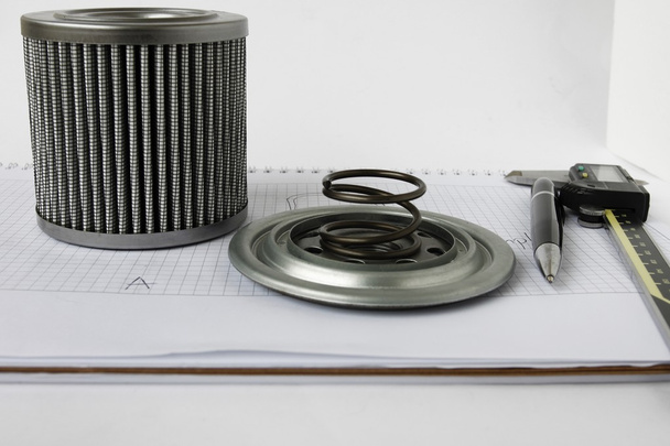 Reverse engineer fuel filter product - Photo, Image