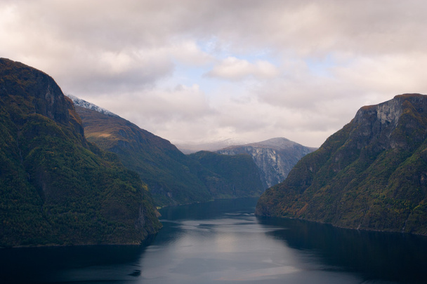 Norwegian fjord - Фото, изображение