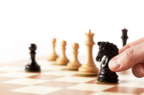 Chess game - Фото, изображение