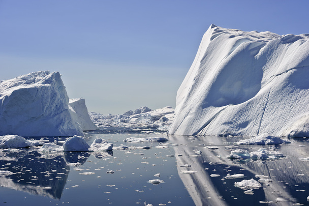 Grandes icebergs
 - Foto, Imagen
