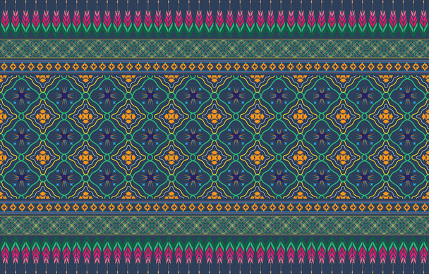 Patrón étnico monocromo sin costura. Antecedentes con patrones geométricos aztecas. Imprimir con un tema tribal. Tejido del pueblo Navajo. Papel pintado abstracto en un estilo moderno. Ilustración en formato vectorial. Diseño textil para papel. - Foto, imagen