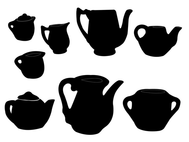Carafe silhouette - Vector, Image
