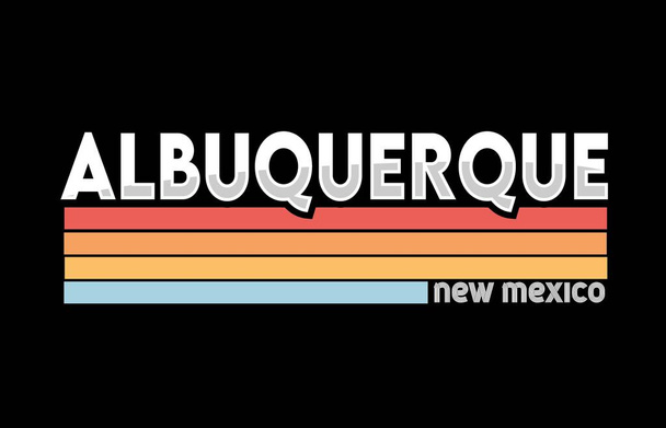 Albuquerque New Mexico Stati Uniti - Vettoriali, immagini