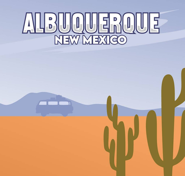 Albuquerque New Mexico United States - Vector, Image