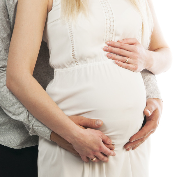 Happy pregnancy concept - Photo, Image