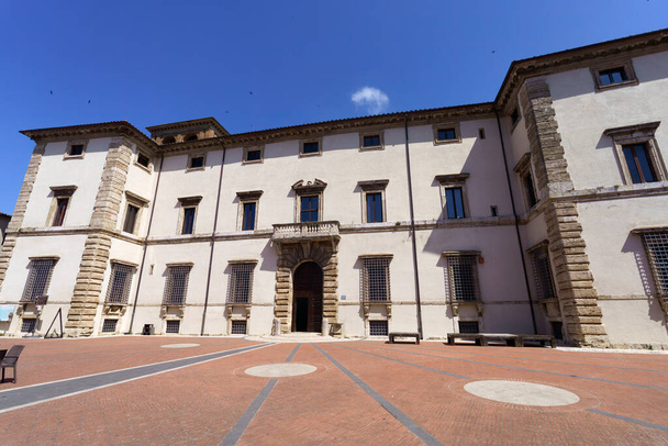 Historische Gebäude in Acquasparta, Provinz Terni, Umbrien, Italien - Foto, Bild