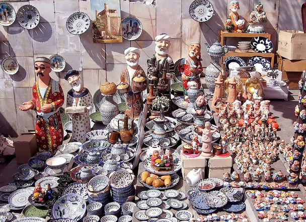 Taschkent chorsu markt keramik kunst 2007 - Foto, Bild