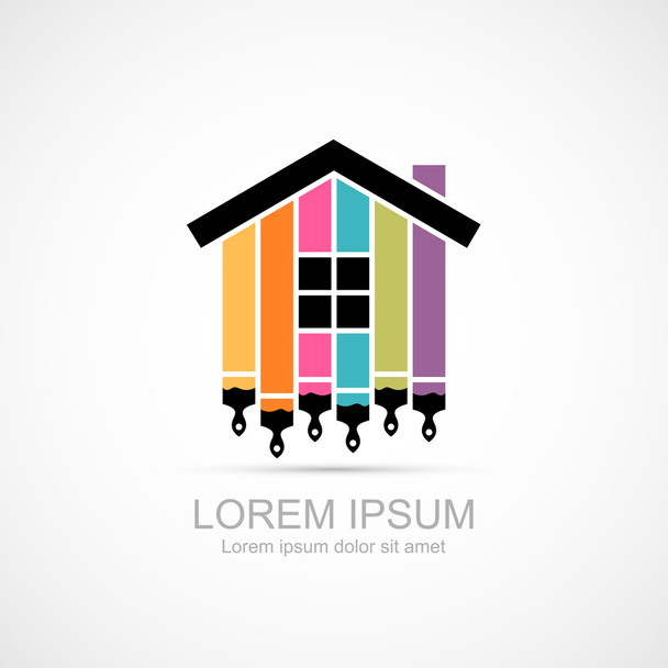 House renovation icon - Vector, Image