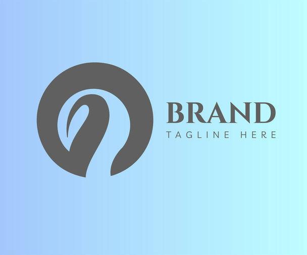 Hoja icono del logotipo elementos de plantilla de diseño. Utilizable para el Branding y Logos de Negocios. - Vector, imagen