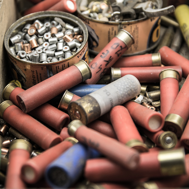 vieux matériel pour recharger des munitions
 - Photo, image