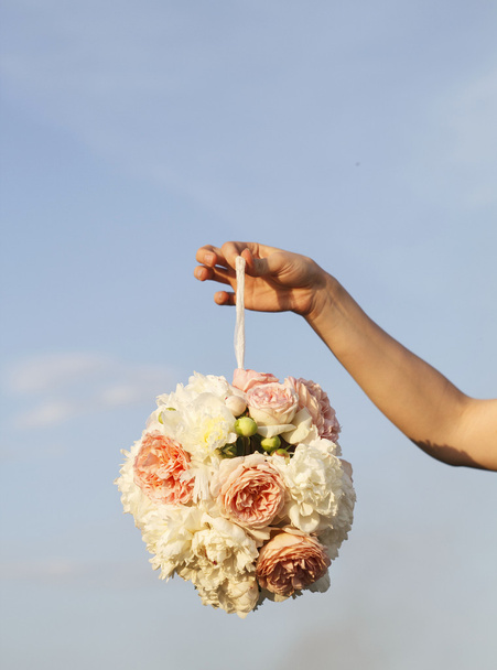 Picture of wedding bouquet - Photo, Image