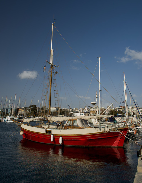 old red boat - Photo, Image