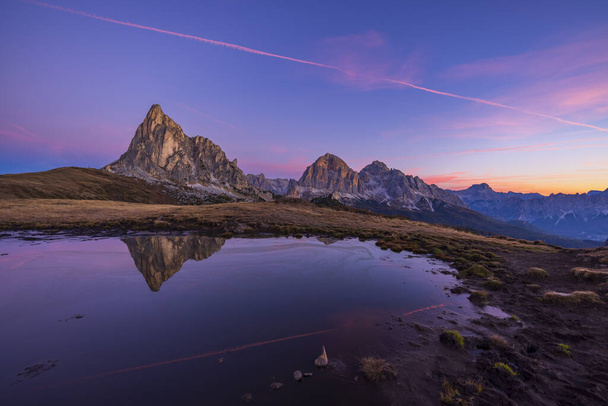 Przełęcz Giau (Passo Giau), Alpy Dolomitowe, Tyrol Południowy, Włochy - Zdjęcie, obraz