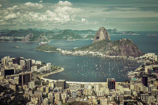 Nádherné panorama pohled z Rio de Janeiro - Fotografie, Obrázek