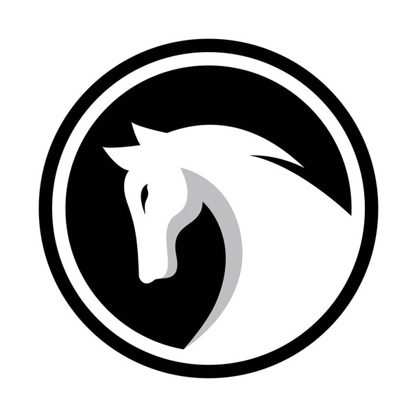 Horse logo images illustration design - Vector, Image