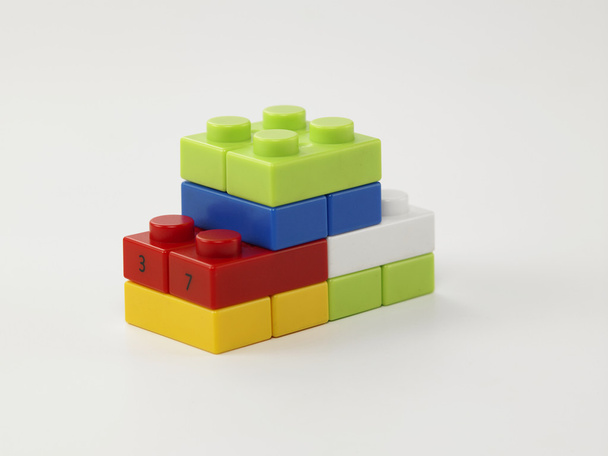 Colorful lego details - Photo, image