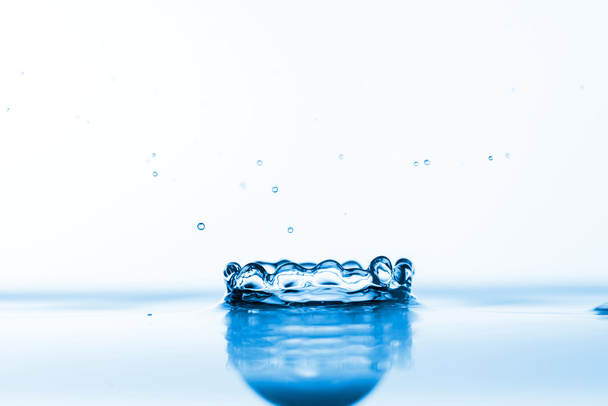 Blue water splash - Photo, Image