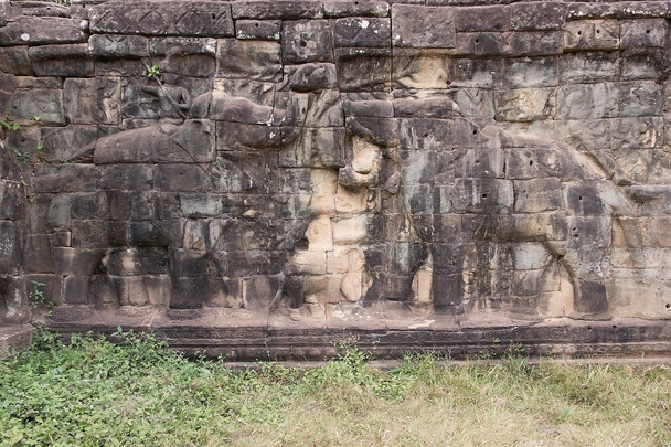 Terrace of the elephants - Photo, Image