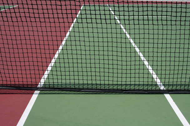 Tennis Court and Net - Foto, afbeelding
