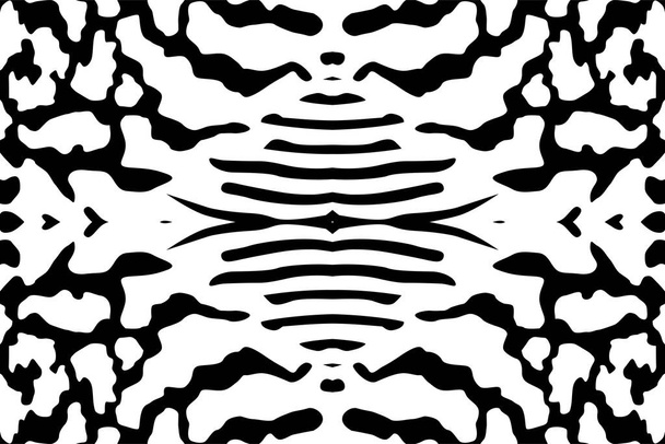 Padrão de motivos artísticos inspirado em Symphysodon ou Discus Fish Skin, para decoração, ornamentado, fundo, site, papel de parede, moda, interior, capa, impressão animal ou elemento de design gráfico - Vetor, Imagem