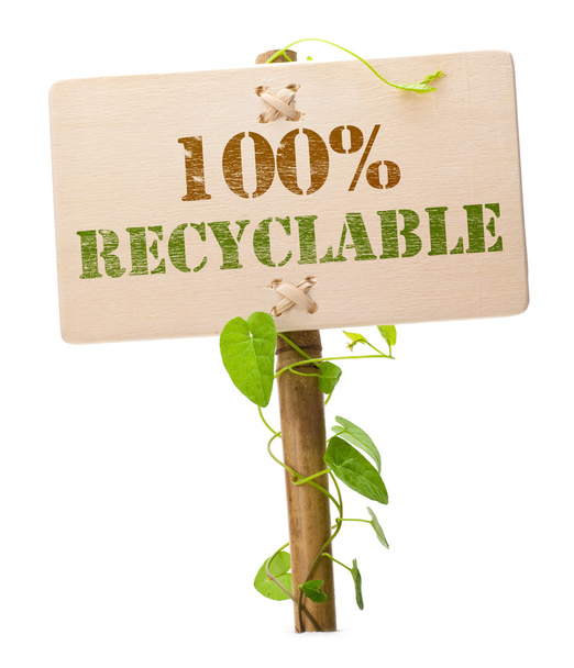 Eco friendly green sign - Photo, Image