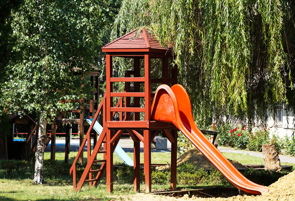 Spielplatz des Kindergartens - Foto, Bild