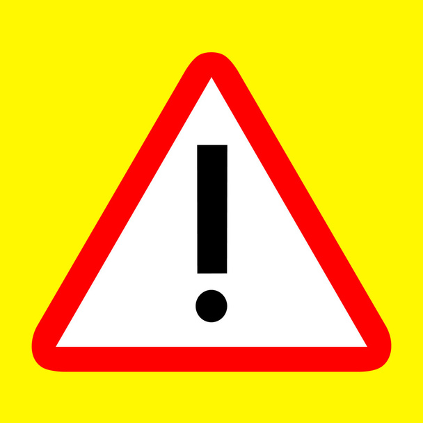 Warning icons set great for any use. Vector EPS10. - Vector, Image