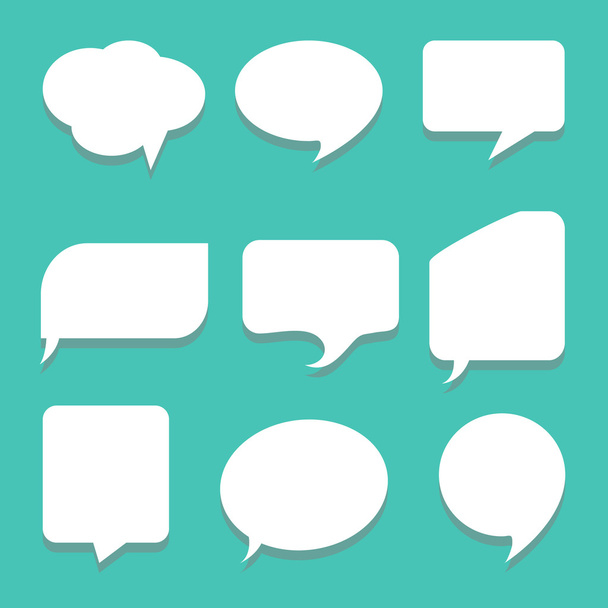 Message icons set great for any use. Vector EPS10. - Vektor, Bild