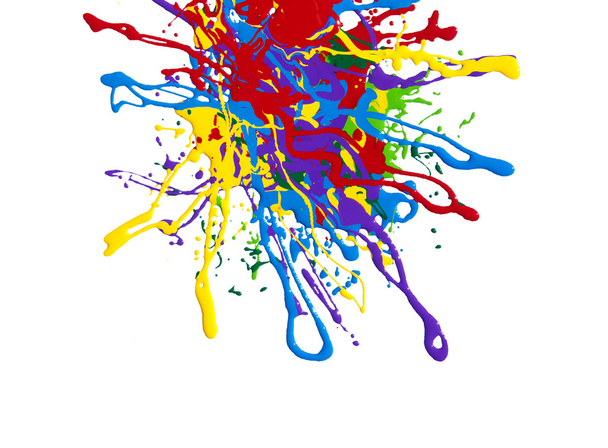  colored paint - Photo, Image