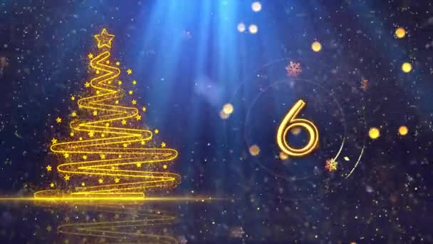 2024 Happy New Year Animation, High Quality New Year Animation for Holiday Seasons, High Quality Happy New Year Animation for Year 2024, Countdown Starts from 10 years - Кадры, видео