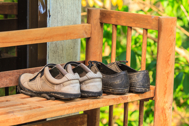 stará bota na stojanu - Fotografie, Obrázek