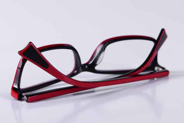 οπτικό κόκκινα γυαλιά - Φωτογραφία, εικόνα