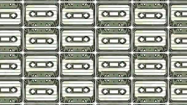 Retro Vintage Audio Cassette Tape - Video
