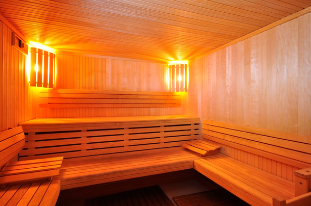 cabine sauna
 - Foto, Imagem