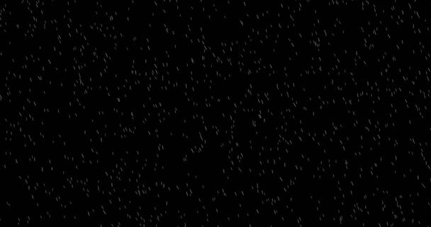 Animation réaliste cinématographique de pluie superposition arrière-plan. Forte pluie orage boucle sans couture animation. Des gouttes de pluie surréalistes tombent sur l'orage. gouttes de pluie sur noir bg. - Photo, image