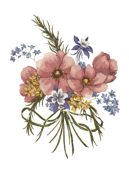Wonderful Flowers illustration Element  - Photo, Image