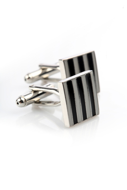 Silver cuff links - Photo, image