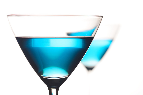 Blue curacao drinks - Zdjęcie, obraz