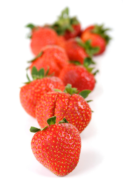 Fresh ripe strawberries - Fotoğraf, Görsel