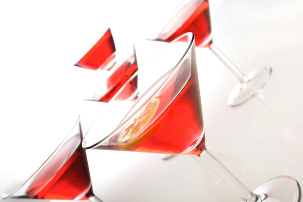Drinks in martini glasses - Φωτογραφία, εικόνα