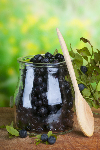Fresh bilberry - Photo, Image