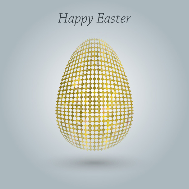 Happy Easter greeting banner.  - Vector, Imagen