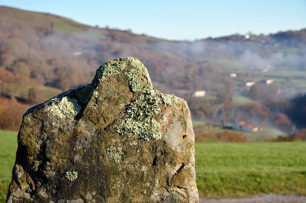 Stary gród kamień, Pays Basque - Zdjęcie, obraz