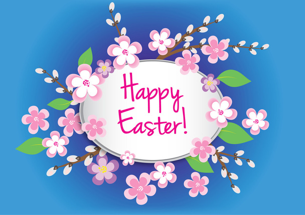 Easter card - Vector, Image